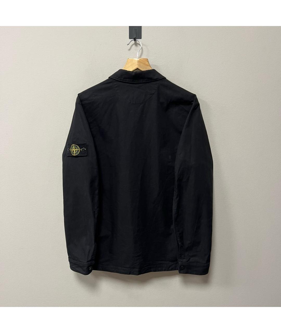 STONE ISLAND Черная куртка, фото 3