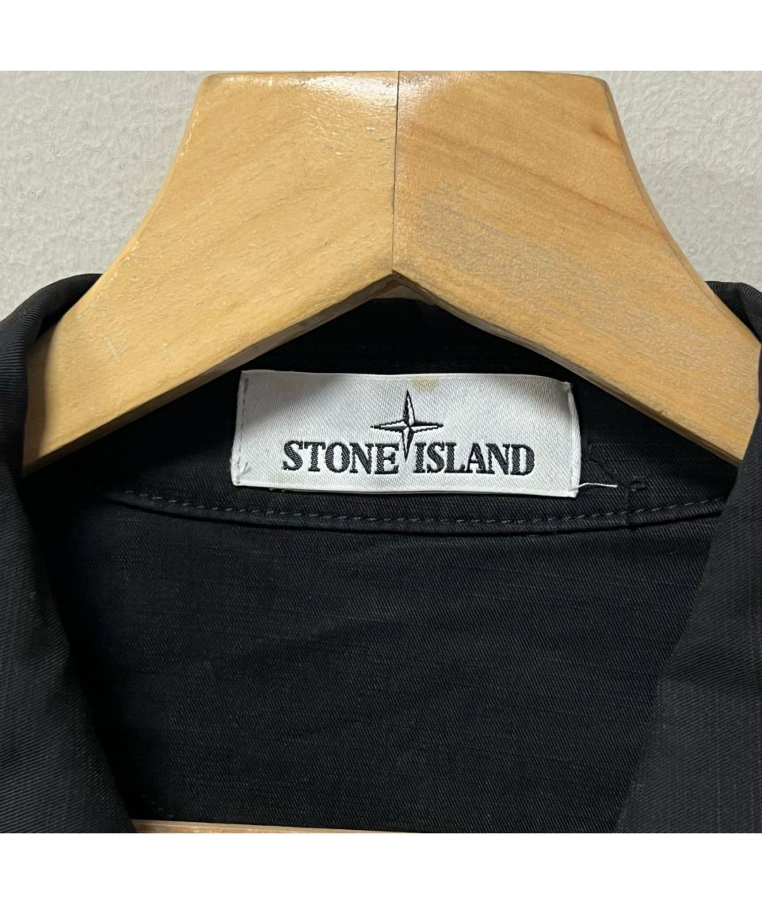 STONE ISLAND Черная куртка, фото 4