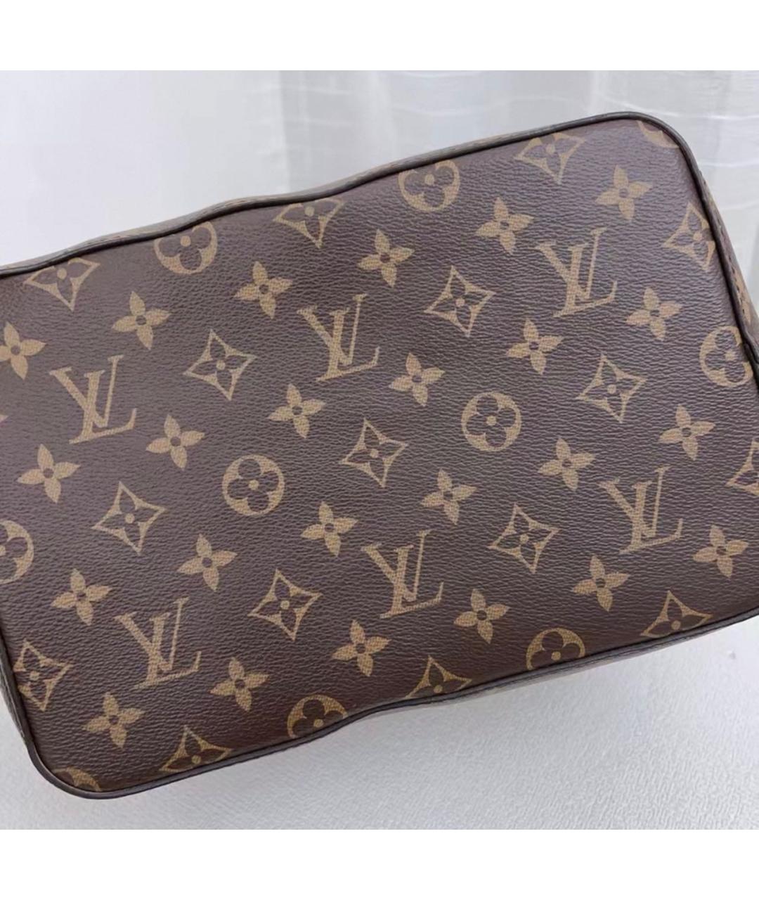 LOUIS VUITTON Коричневая сумка через плечо из канвы, фото 5