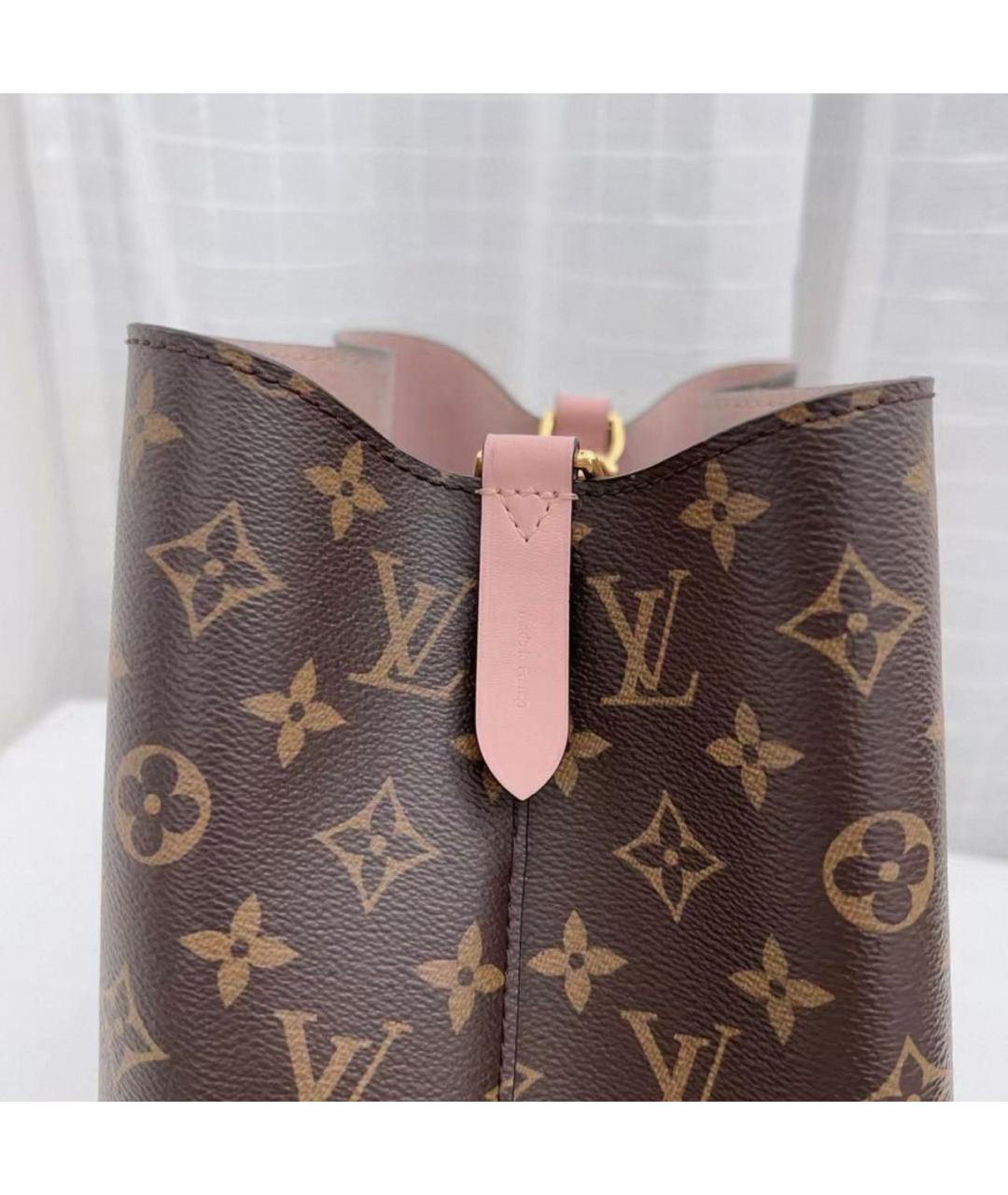 LOUIS VUITTON Коричневая сумка через плечо из канвы, фото 7