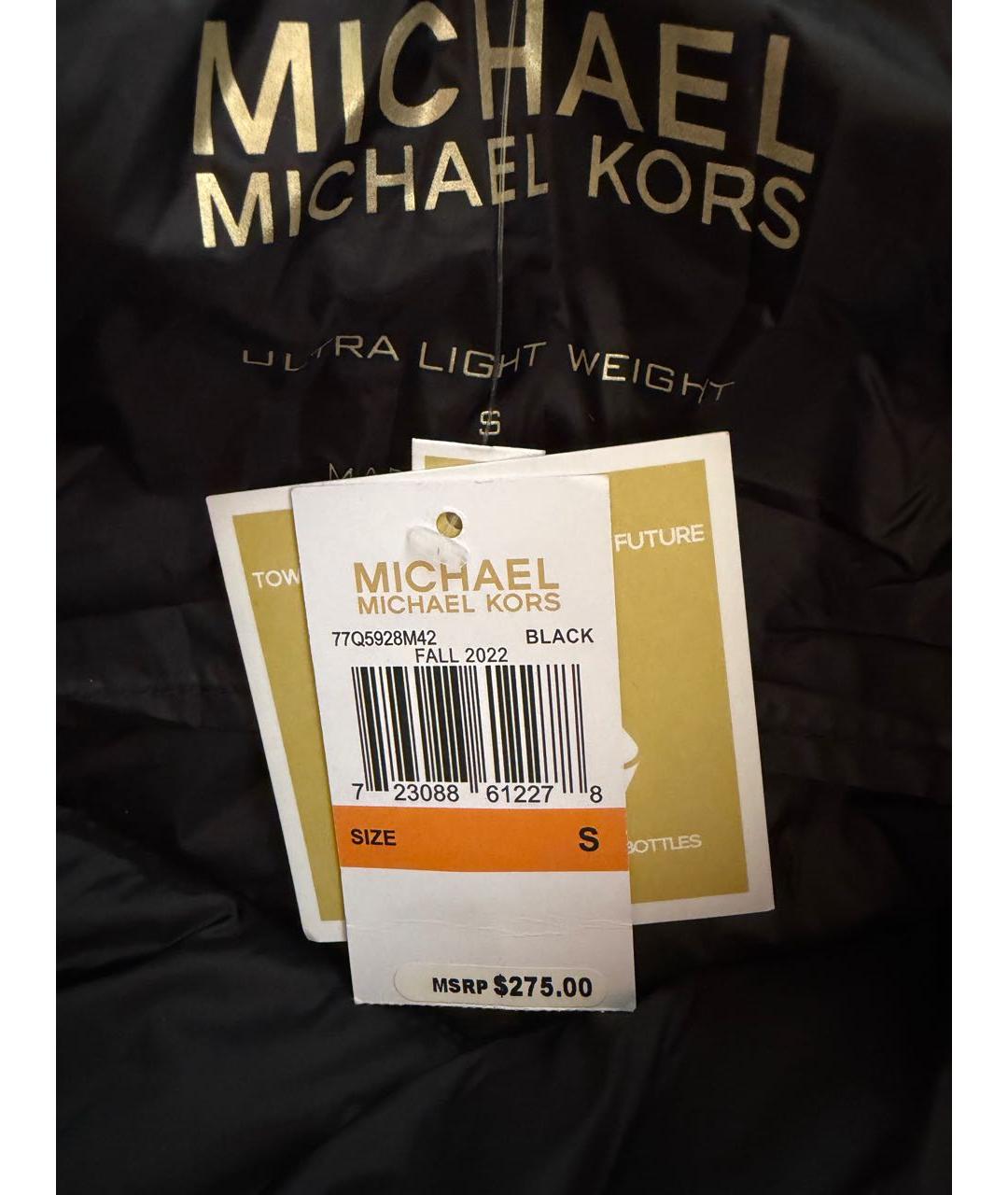 MICHAEL KORS Черная куртка, фото 5
