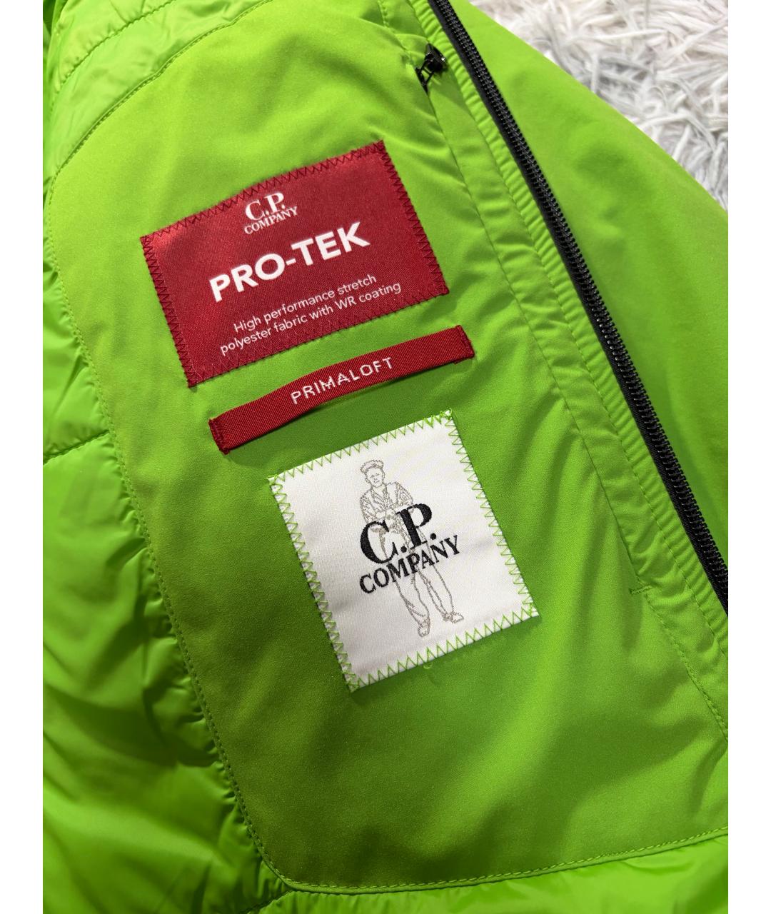 CP COMPANY Зеленая нейлоновая куртка, фото 8