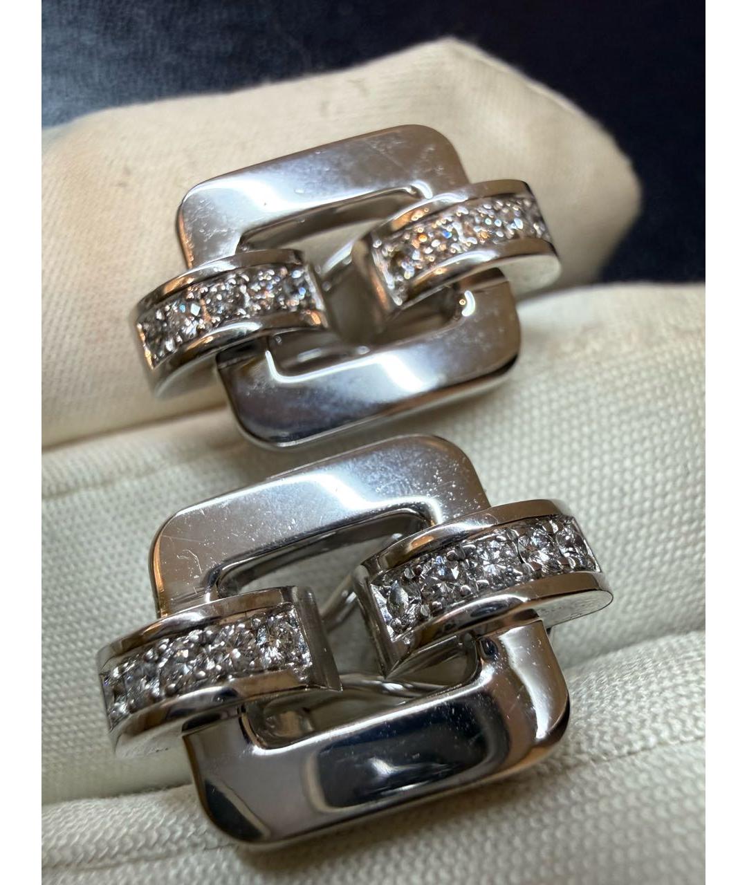 CHOPARD Белые серьги из белого золота, фото 3