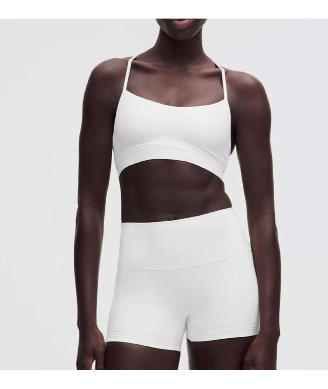 Lululemon Белая майка, фото 4