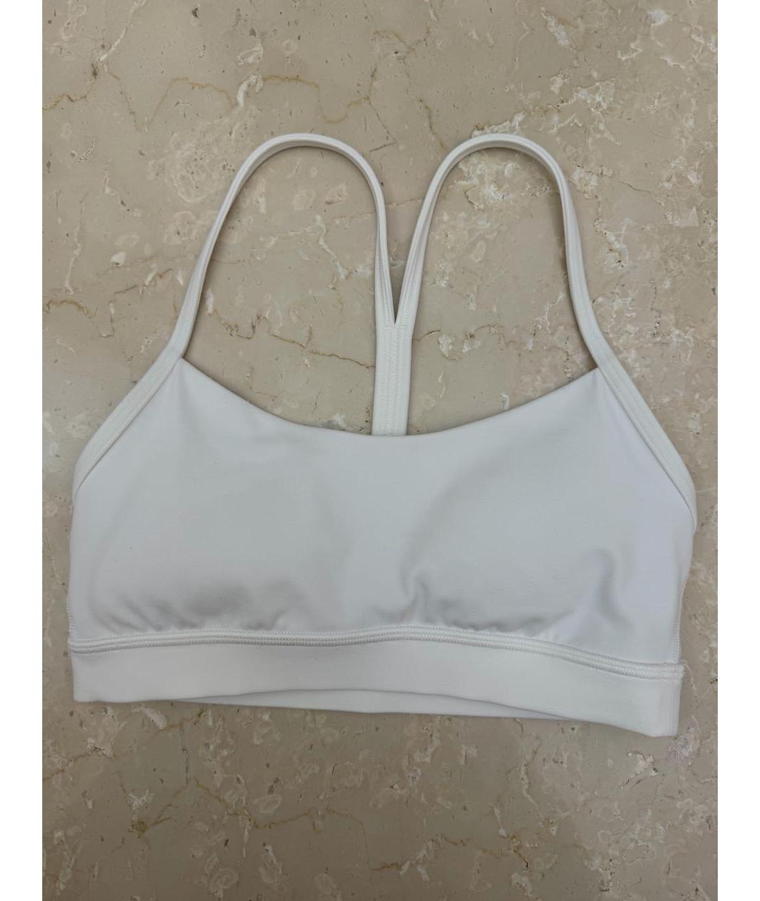 Lululemon Белая майка, фото 2
