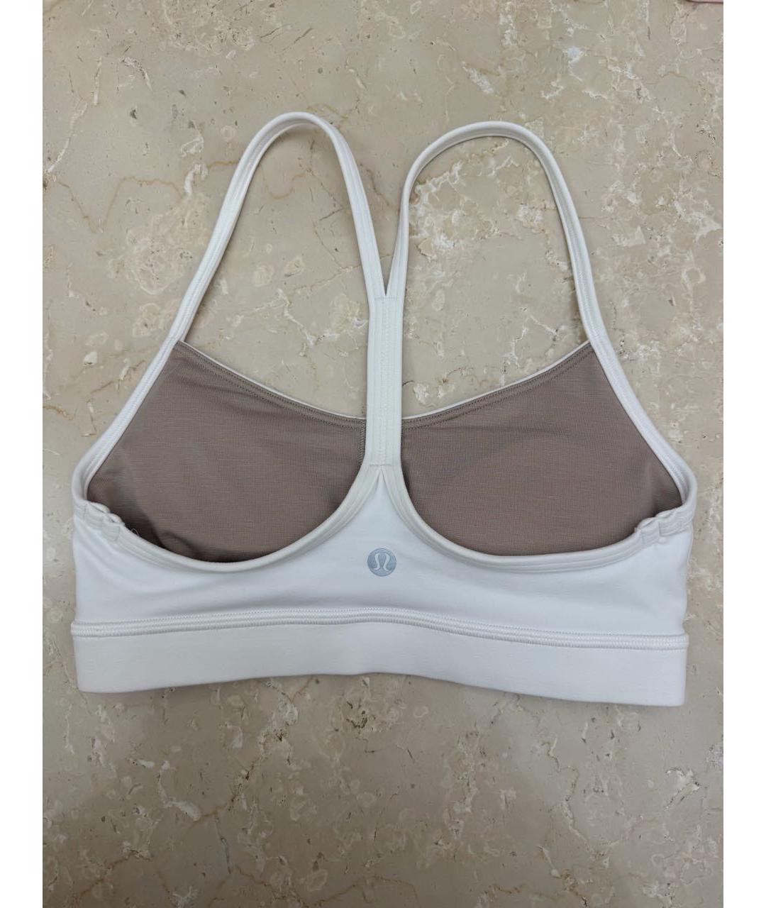 Lululemon Белая майка, фото 3