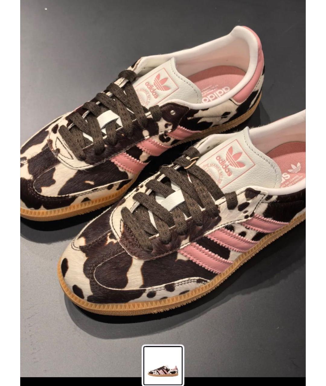 ADIDAS Кожаные кеды, фото 4