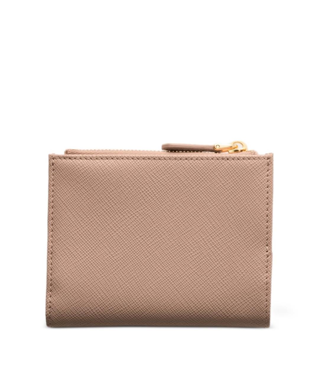 PRADA Розовый кожаный кошелек, фото 4
