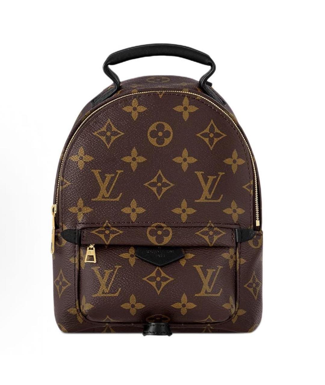 LOUIS VUITTON Коричневая сумка через плечо из канвы, фото 5