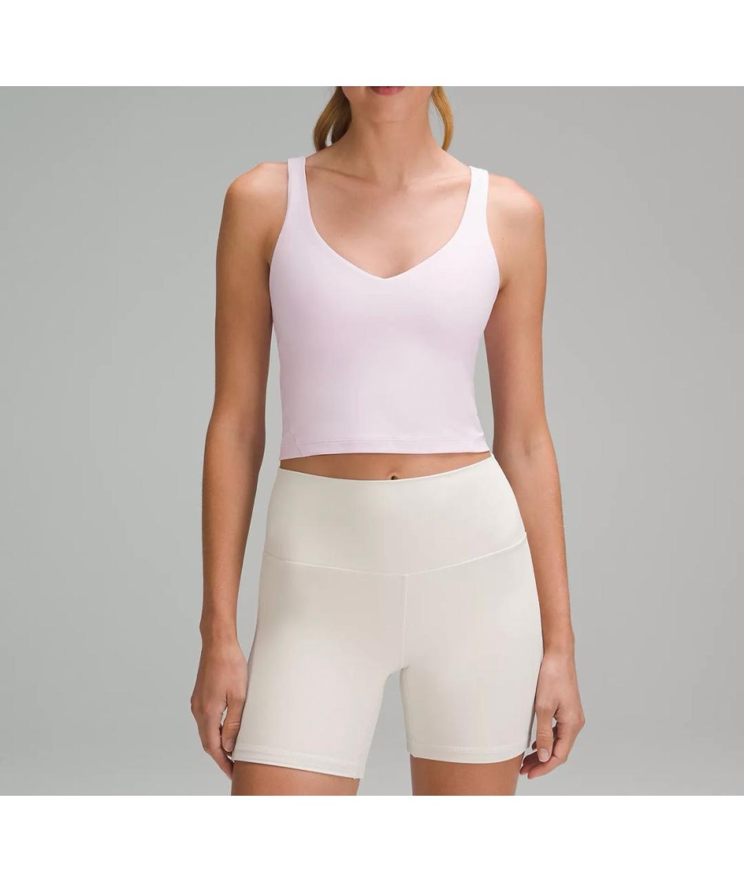 Lululemon Розовая майка, фото 5