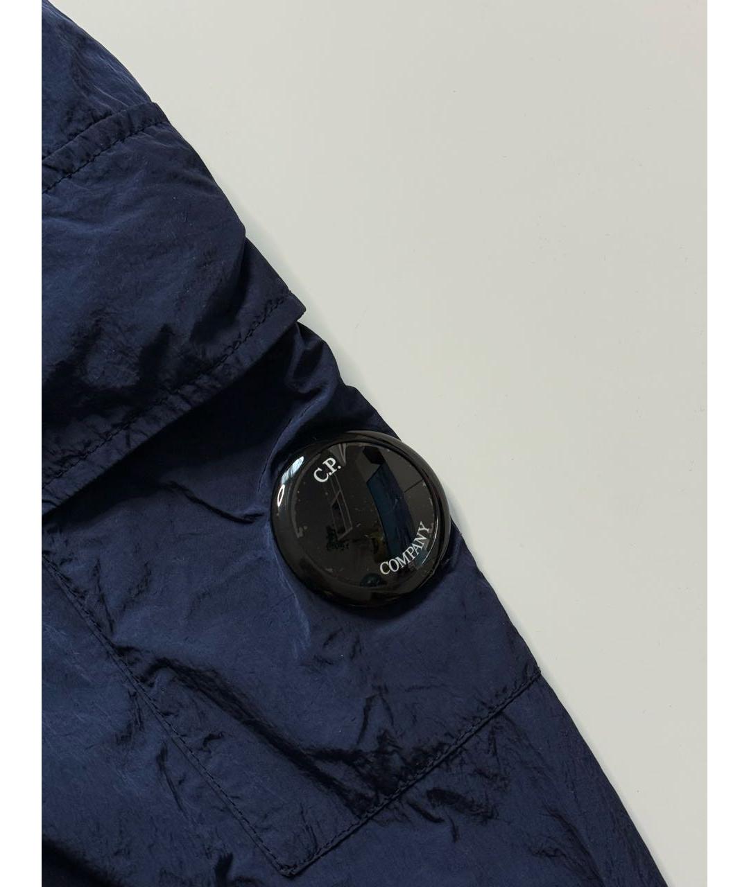 CP COMPANY Темно-синяя нейлоновая куртка, фото 2