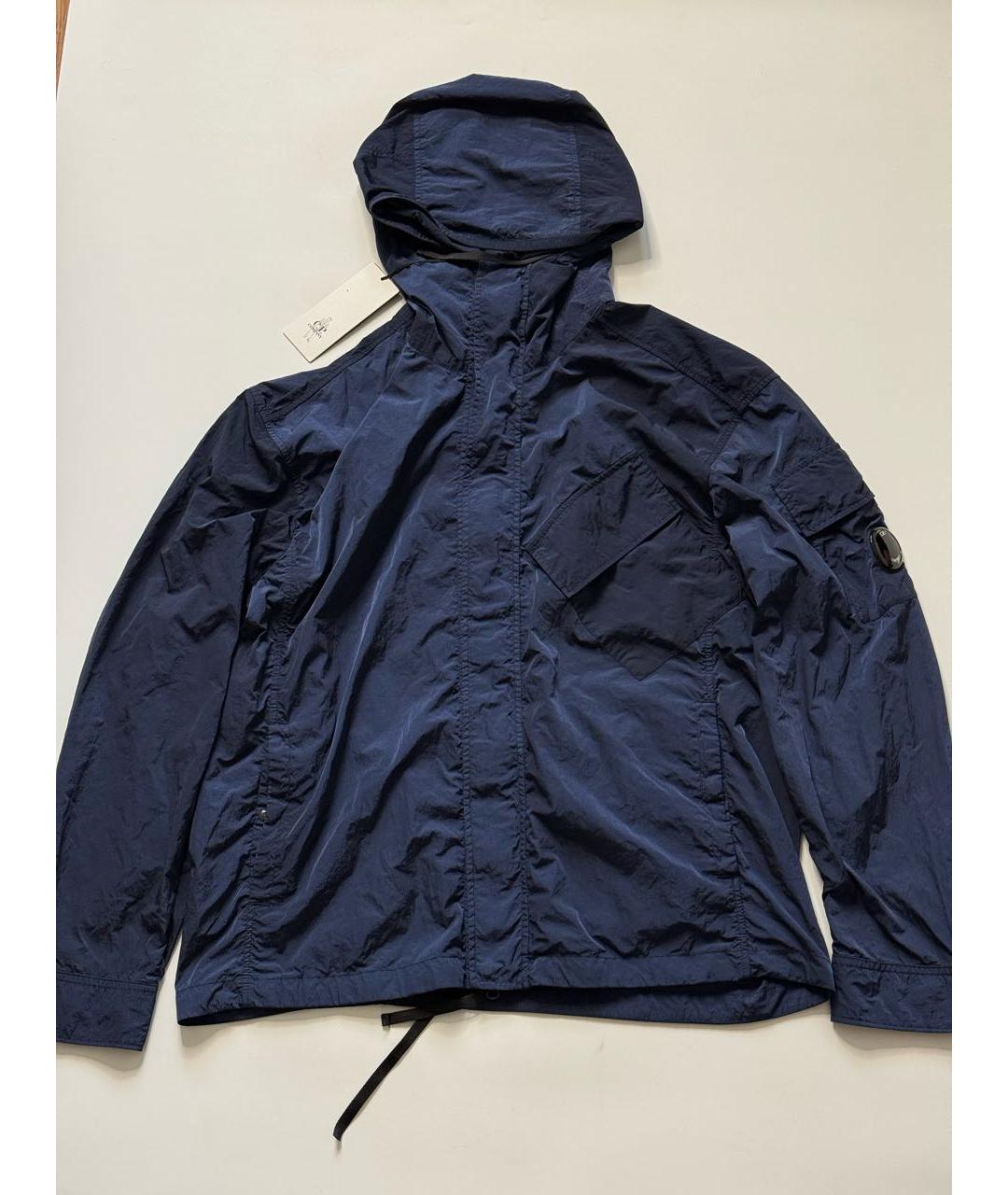 CP COMPANY Темно-синяя нейлоновая куртка, фото 9