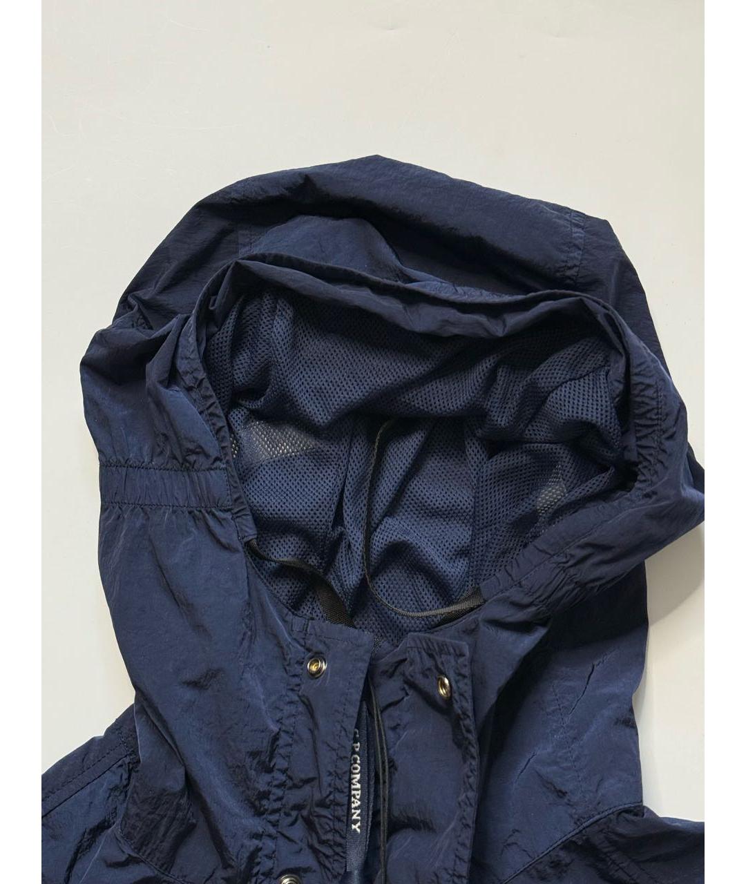 CP COMPANY Темно-синяя нейлоновая куртка, фото 3