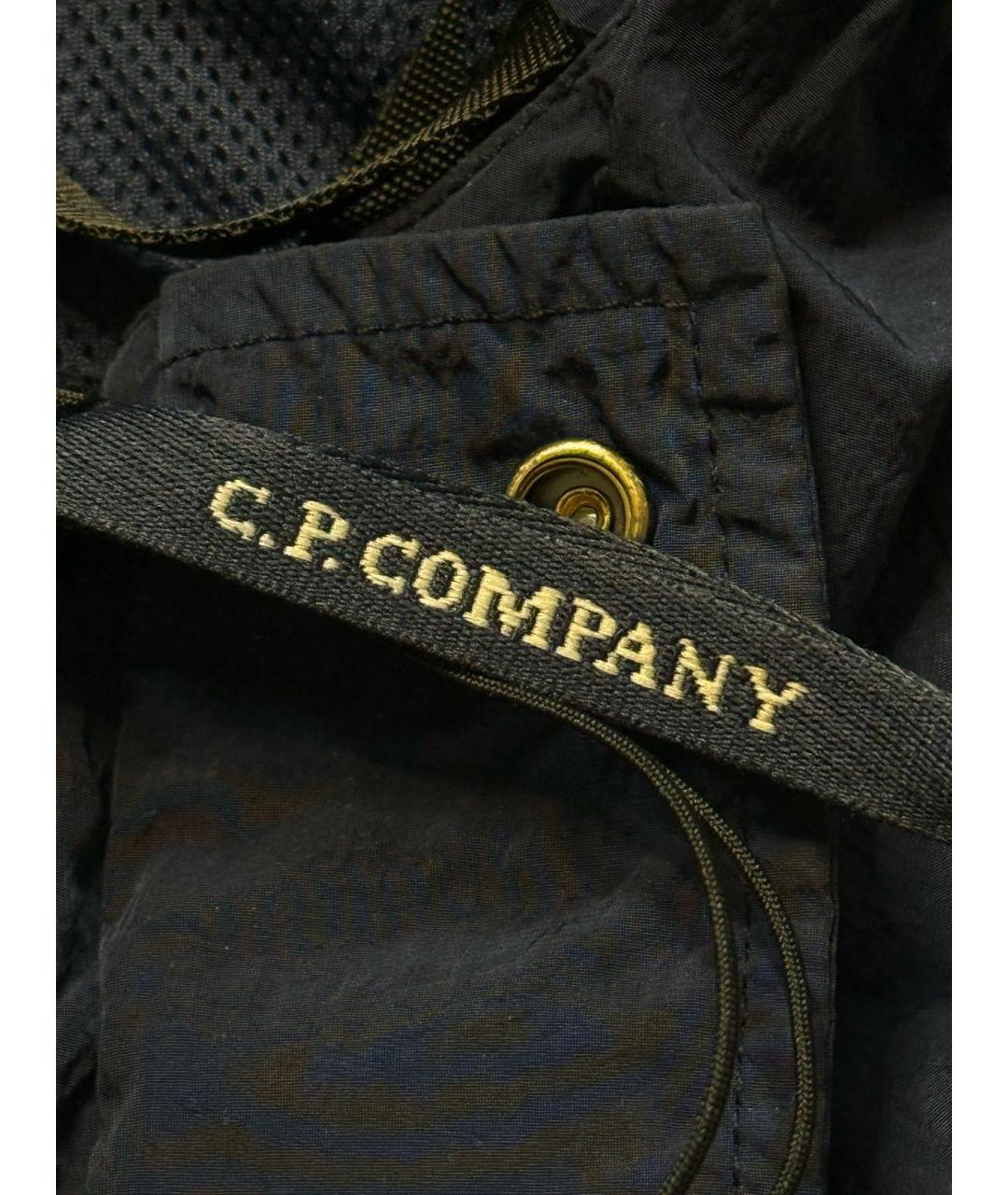 CP COMPANY Темно-синяя нейлоновая куртка, фото 4