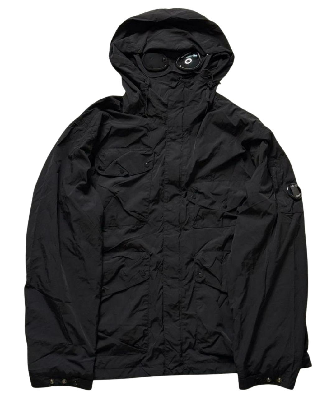 CP COMPANY Черная нейлоновая куртка, фото 1