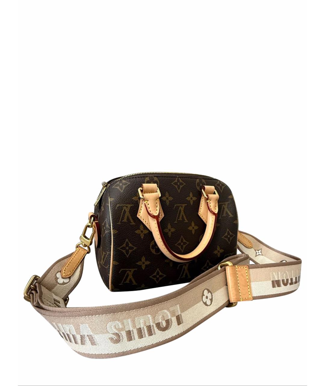 LOUIS VUITTON Коричневая сумка через плечо из канвы, фото 1