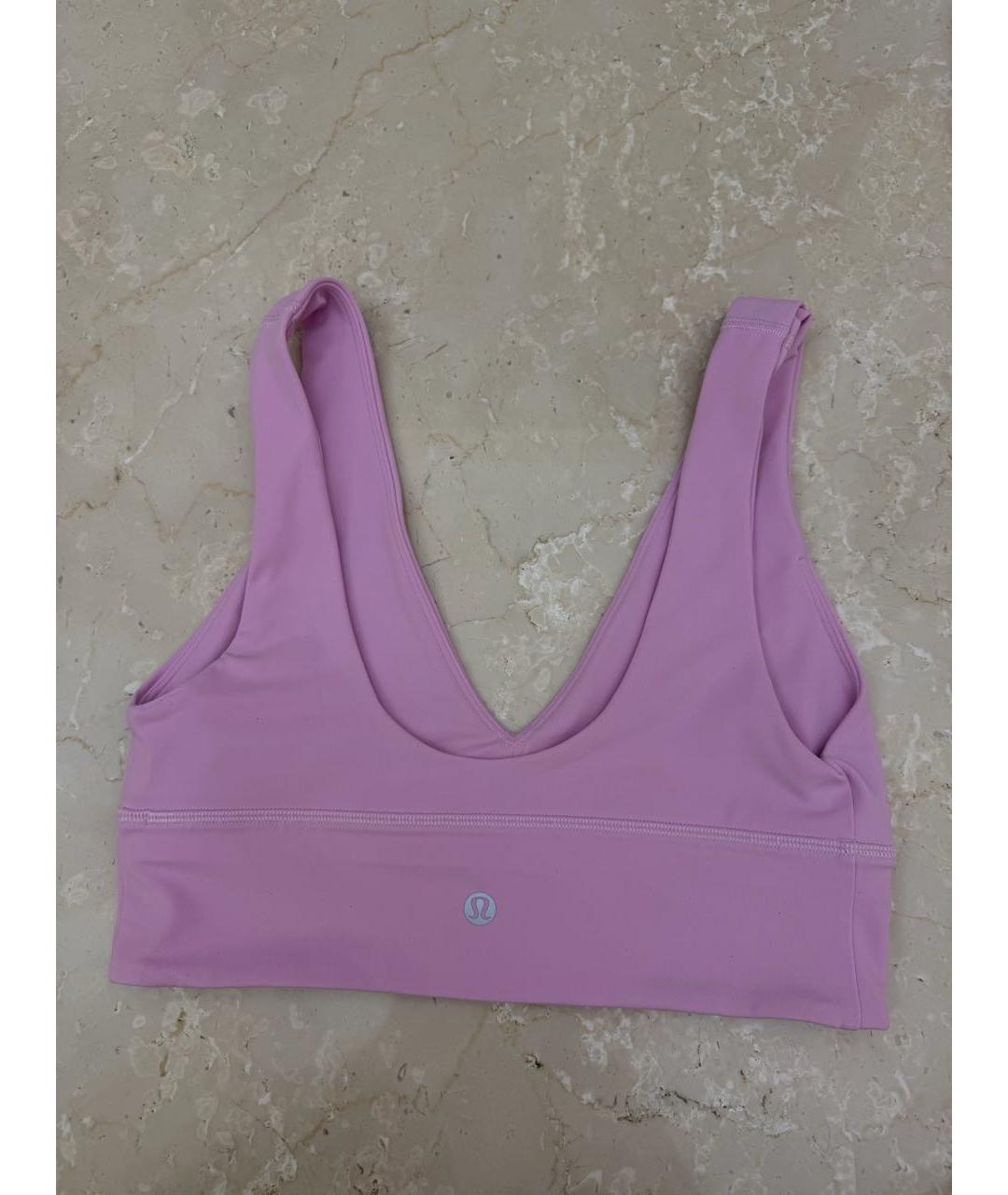 Lululemon Фиолетовая майка, фото 2
