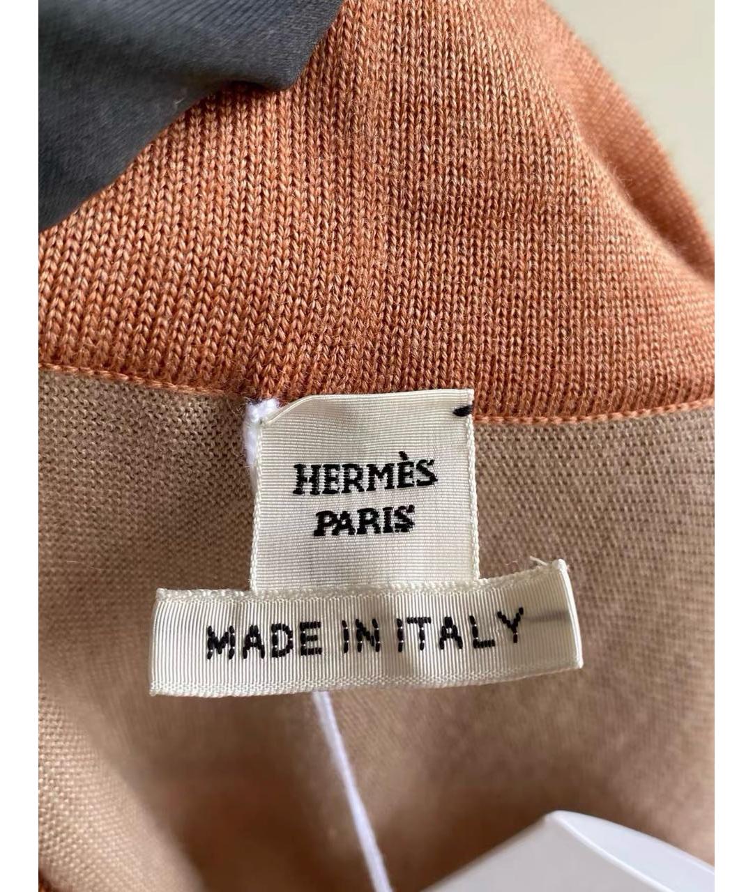 HERMES Шелковый кардиган, фото 4