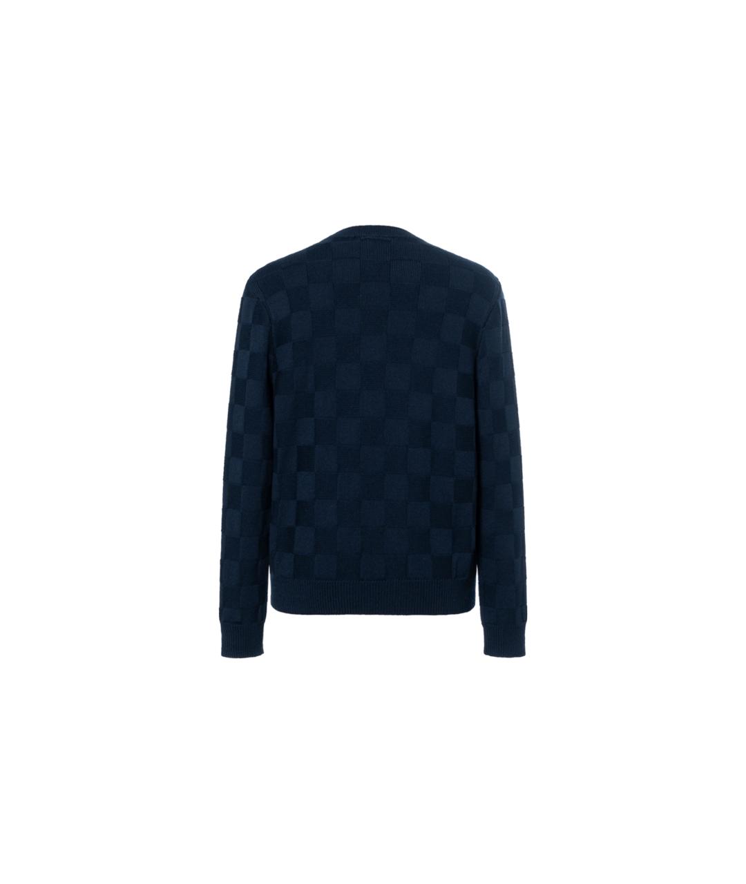 LOUIS VUITTON Синий джемпер / свитер, фото 2