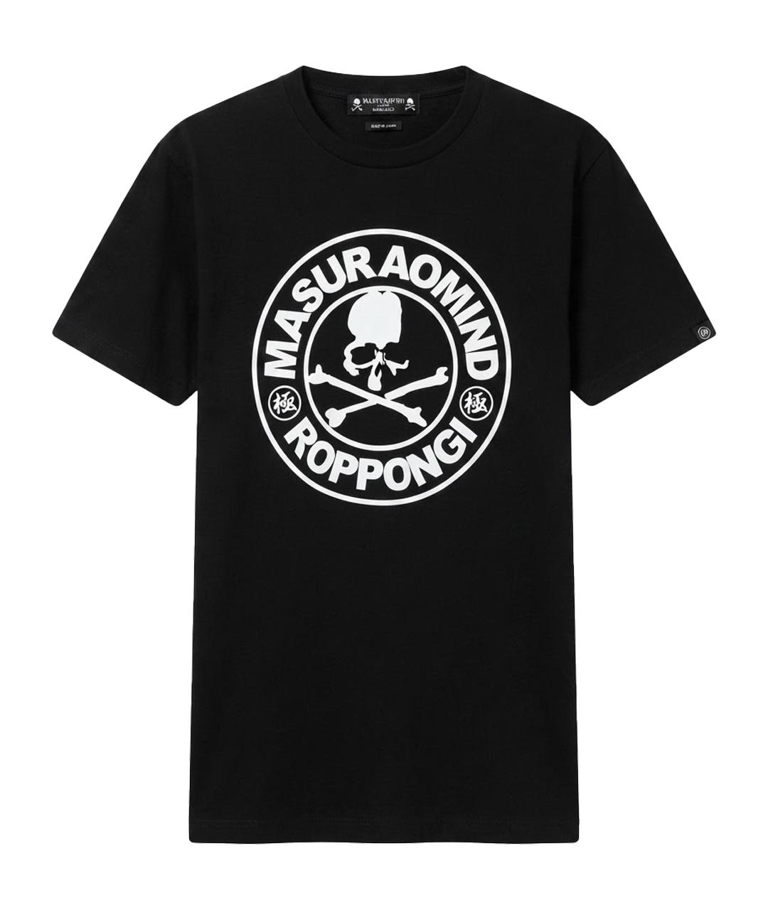 MASTERMIND JAPAN Черная хлопковая футболка, фото 1