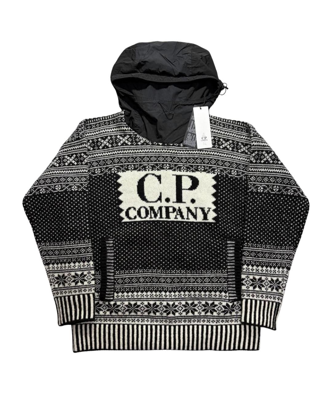 CP COMPANY Черный шерстяной джемпер / свитер, фото 1