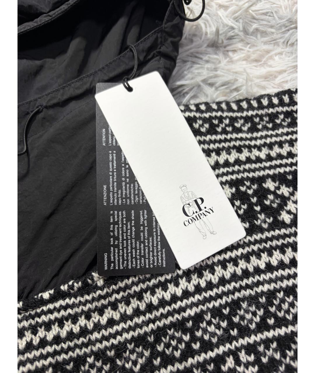 CP COMPANY Черный шерстяной джемпер / свитер, фото 5