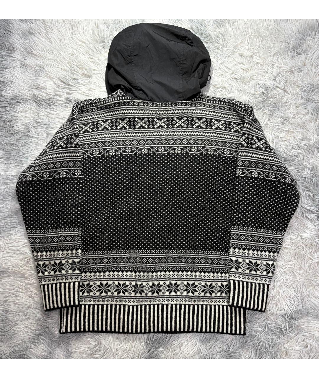 CP COMPANY Черный шерстяной джемпер / свитер, фото 7