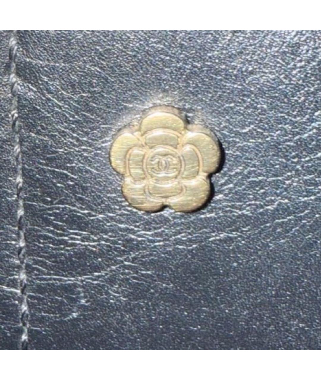 CHANEL Черные кожаные сапоги, фото 5