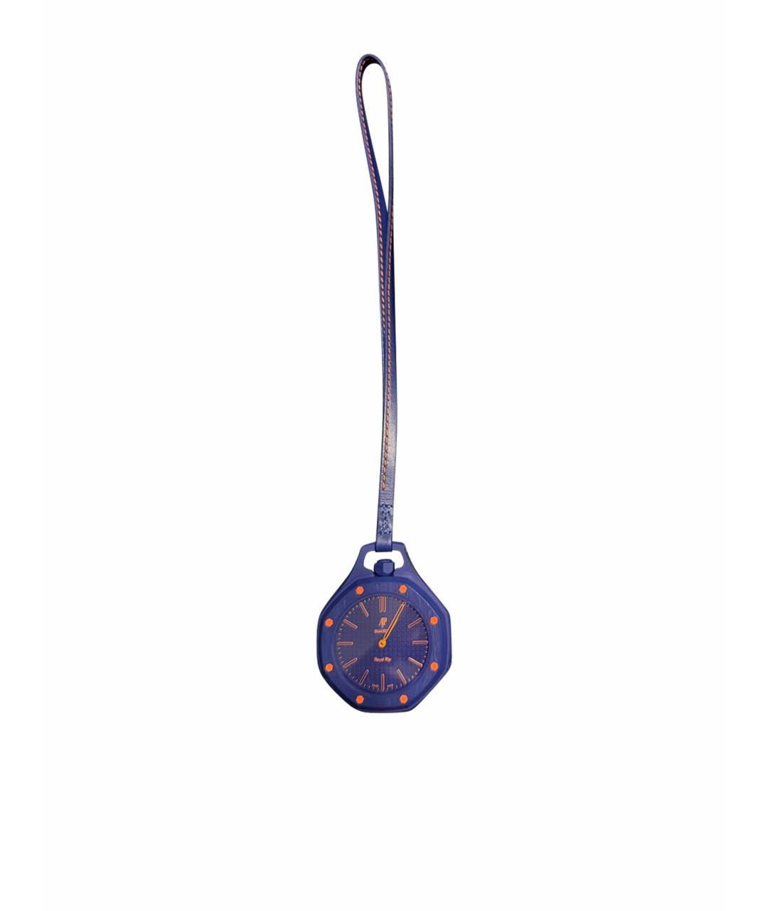 Swatch Темно-синие часы, фото 1
