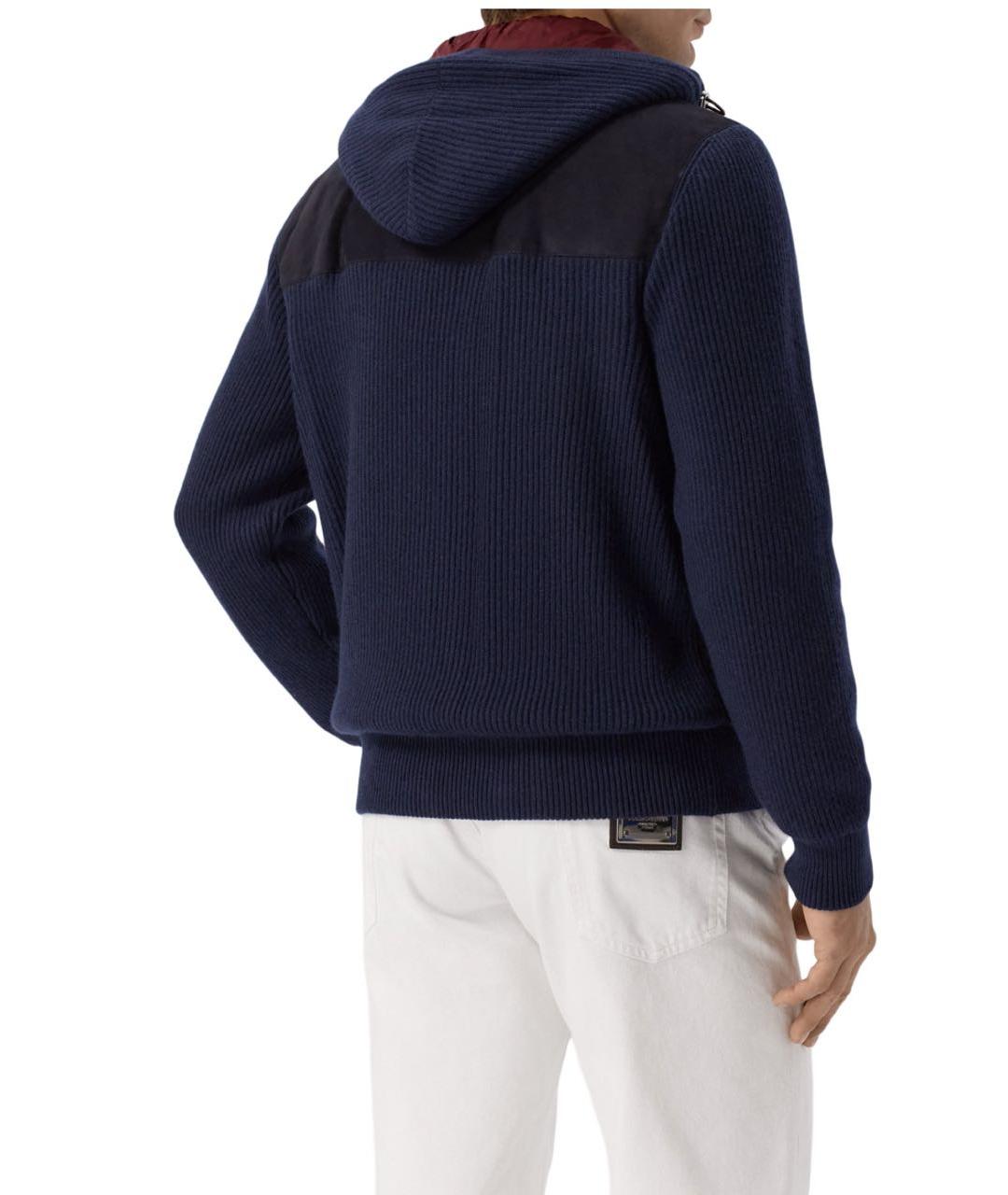 BRUNELLO CUCINELLI Темно-синяя куртка, фото 4
