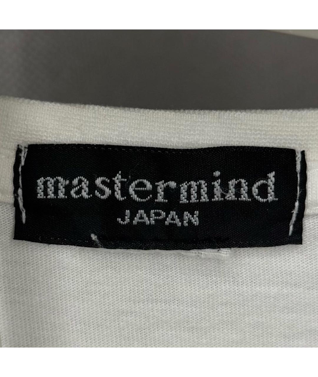 MASTERMIND JAPAN Белая хлопковая футболка, фото 4