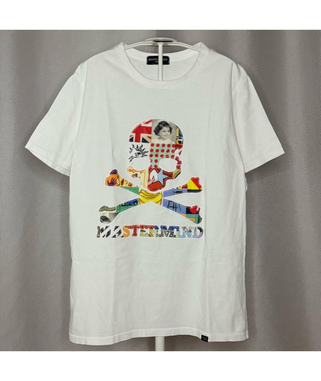 MASTERMIND JAPAN Белая хлопковая футболка, фото 6