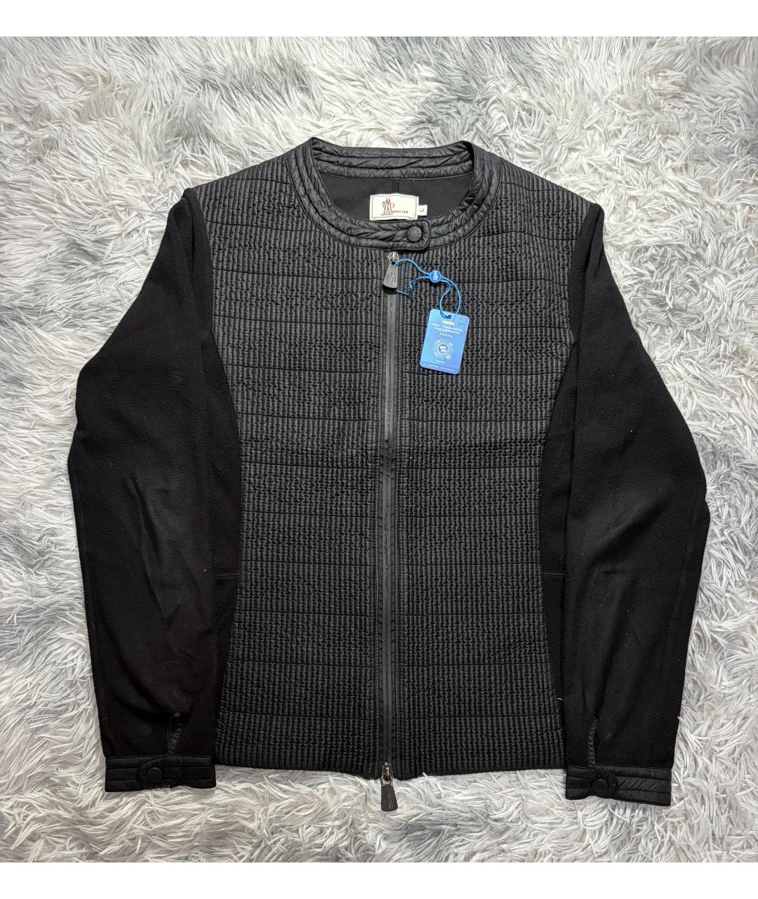 MONCLER GRENOBLE Черный шерстяной джемпер / свитер, фото 10
