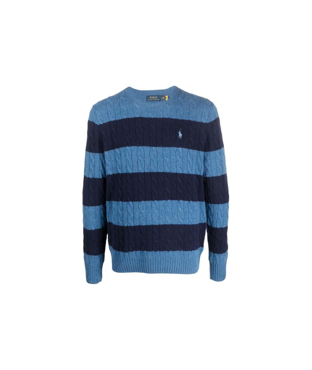 POLO RALPH LAUREN Синий джемпер / свитер, фото 6