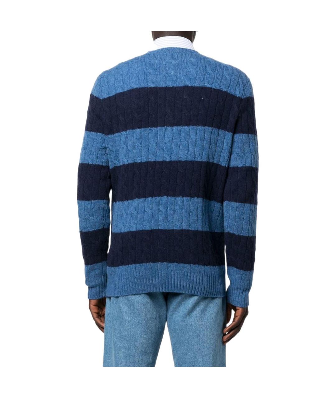 POLO RALPH LAUREN Синий джемпер / свитер, фото 3
