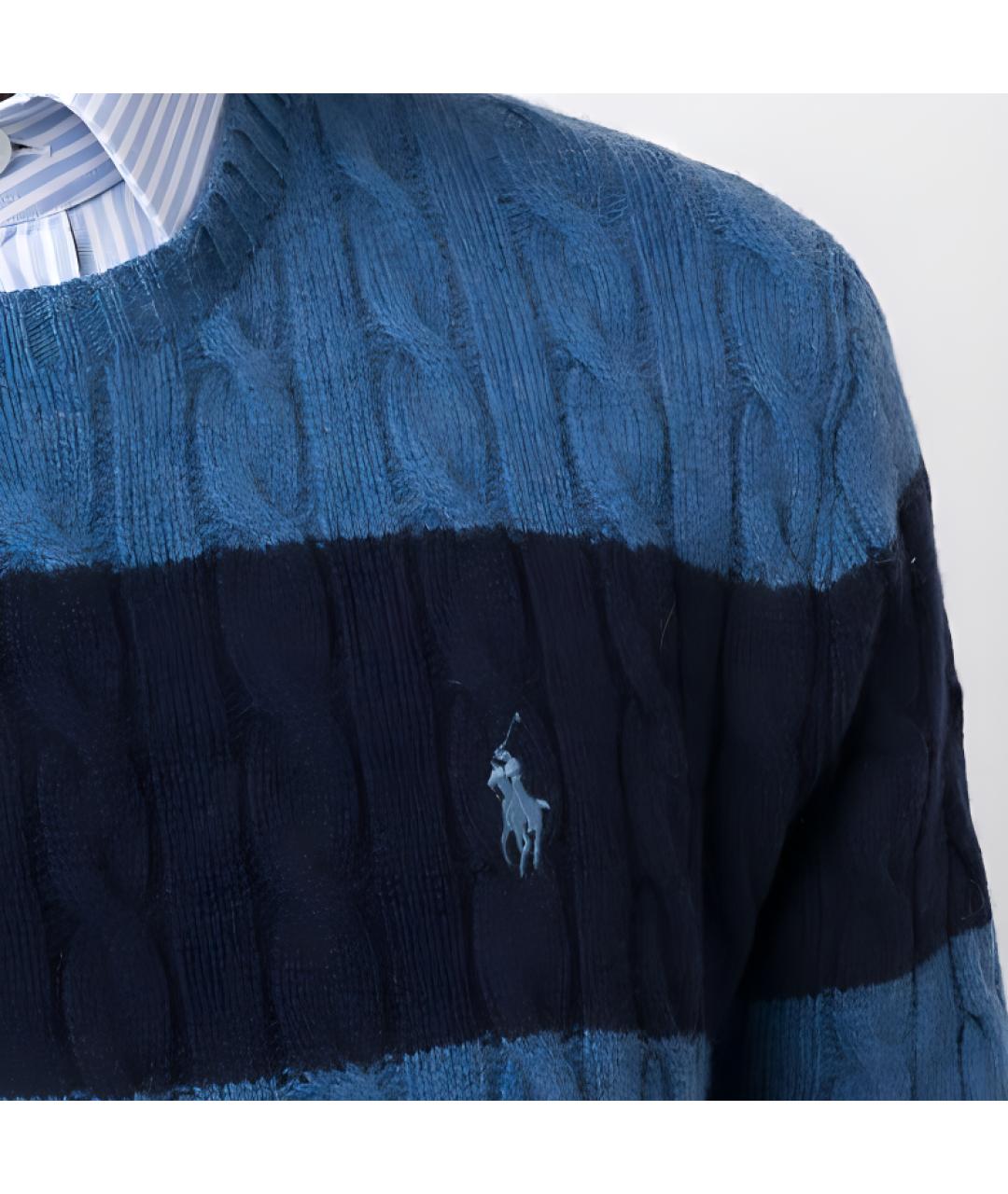 POLO RALPH LAUREN Синий джемпер / свитер, фото 5