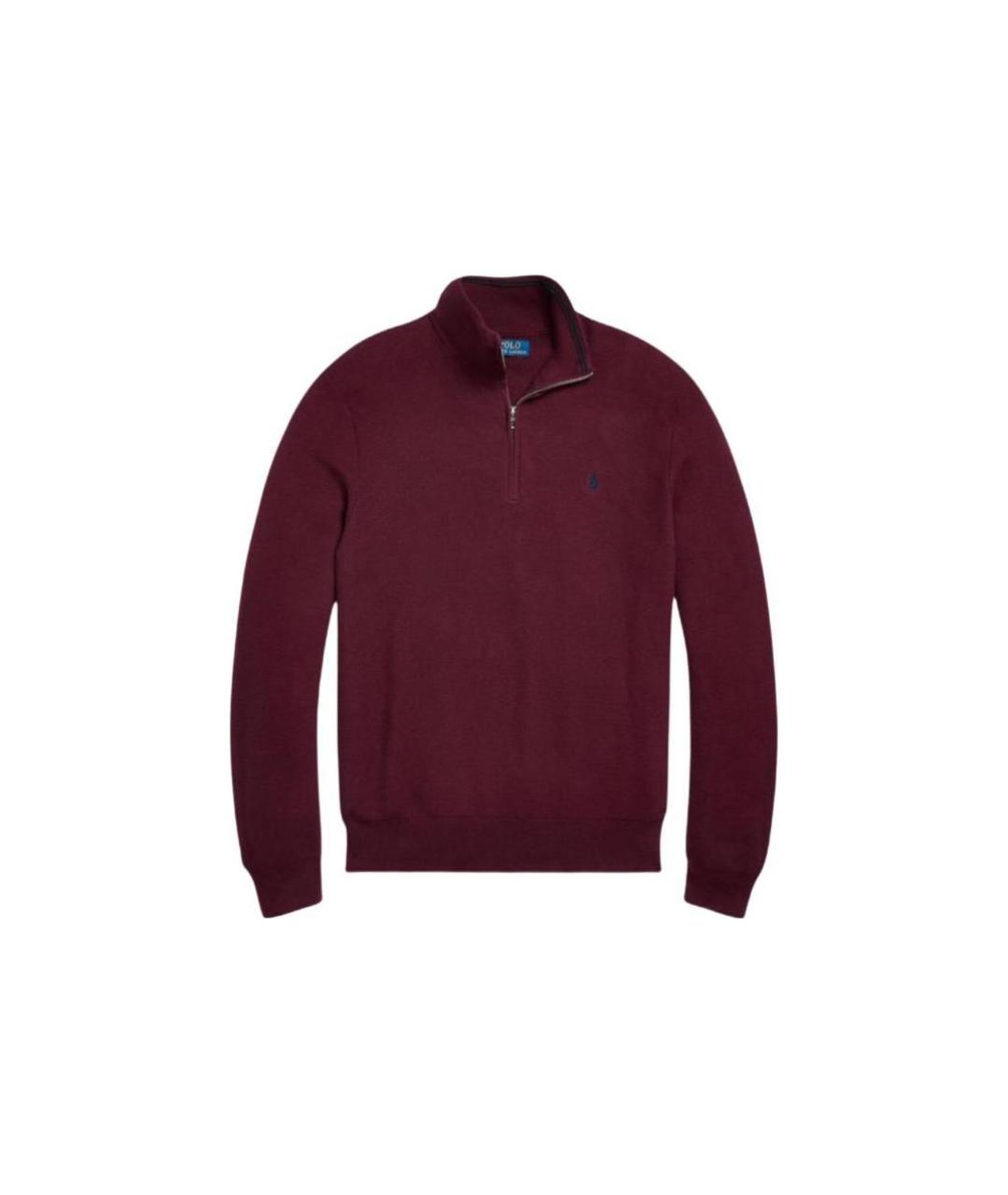 POLO RALPH LAUREN Красный хлопковый джемпер / свитер, фото 6
