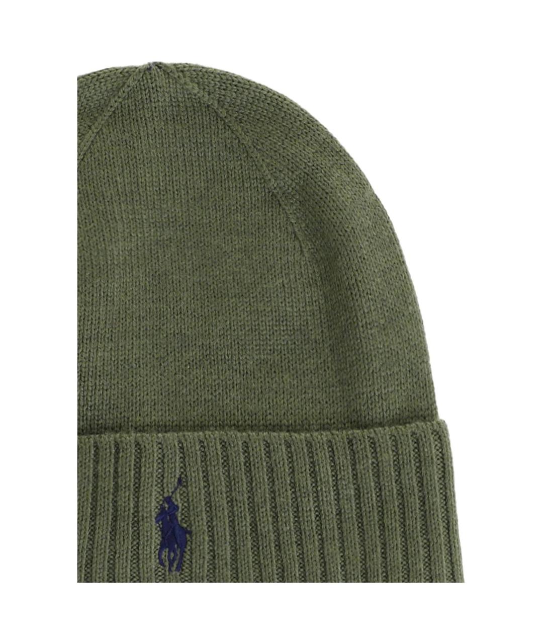POLO RALPH LAUREN Зеленая шапка, фото 3