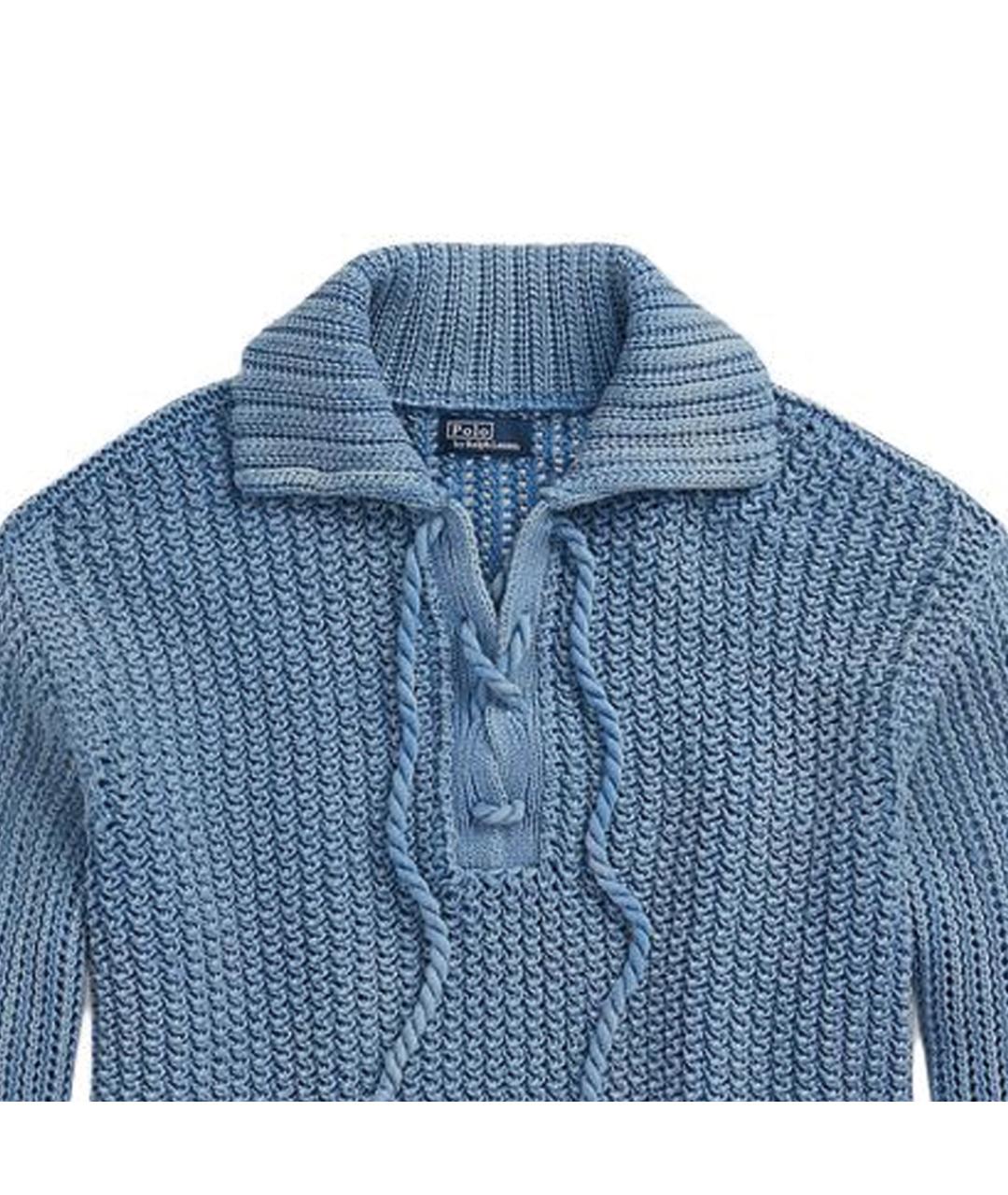 POLO RALPH LAUREN Синий джемпер / свитер, фото 5