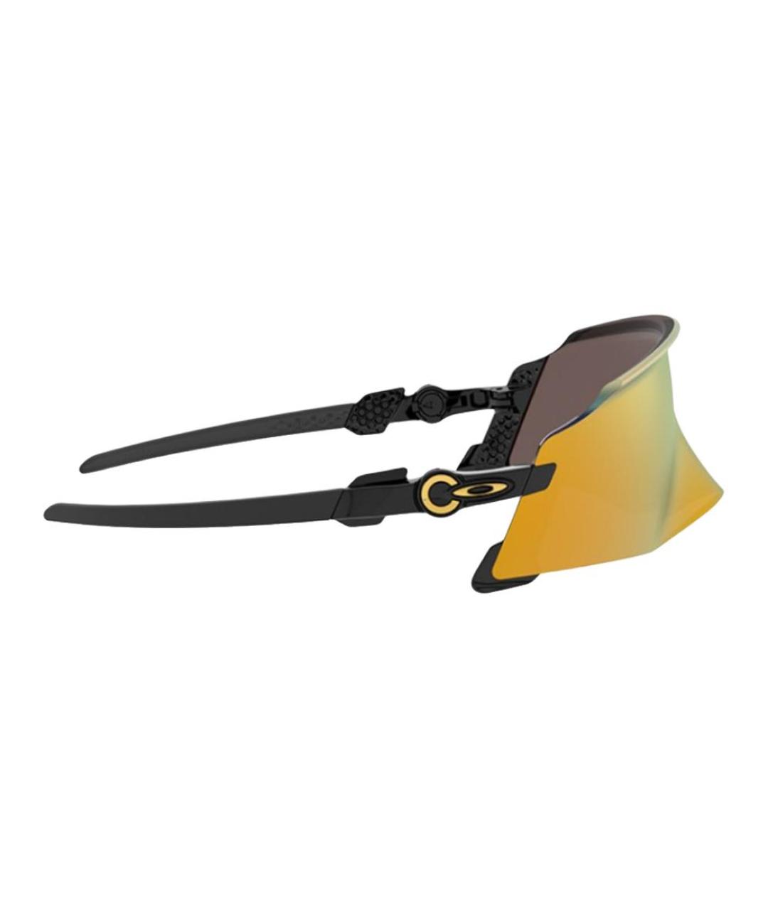 OAKLEY Черные пластиковые солнцезащитные очки, фото 3