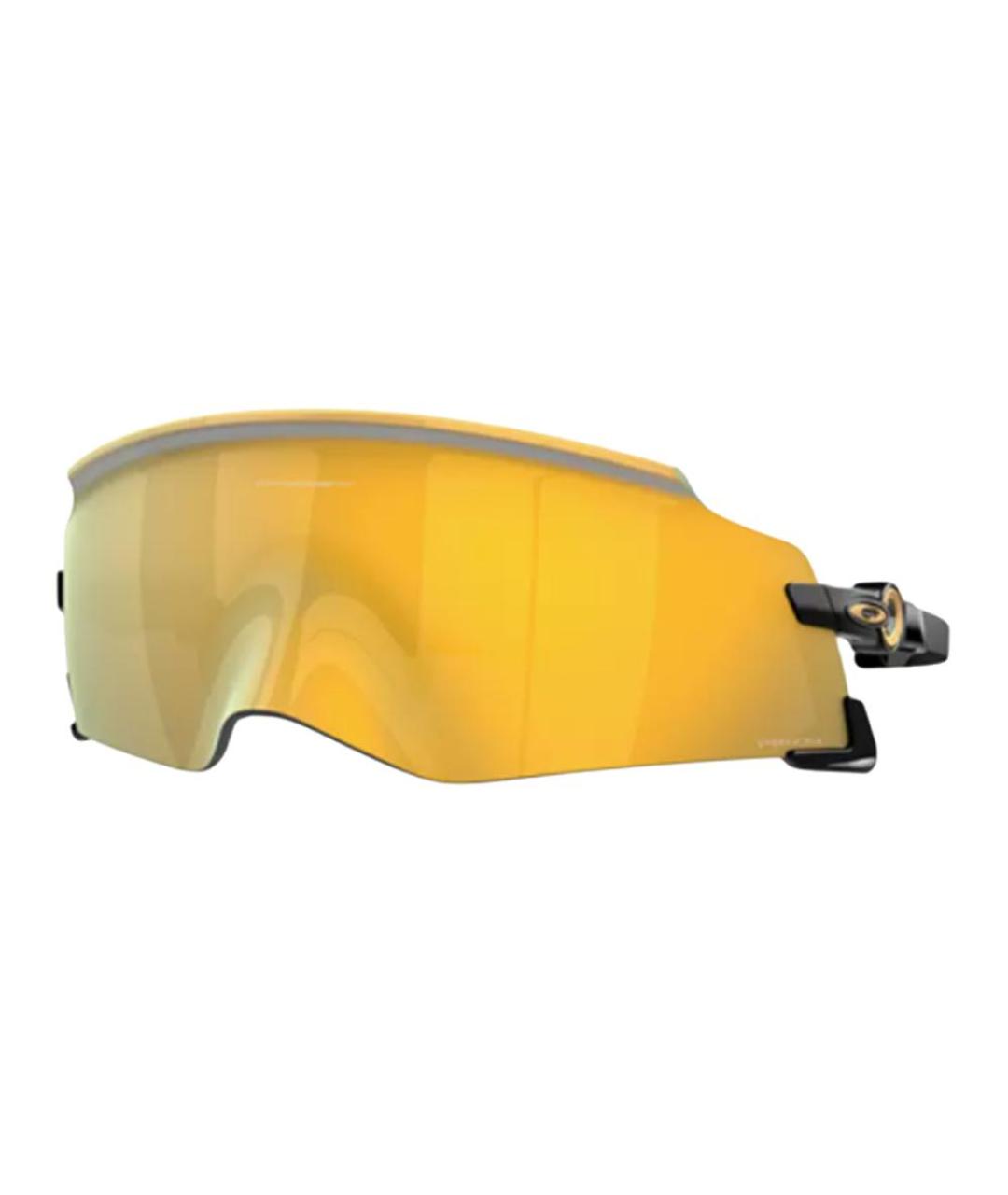 OAKLEY Черные пластиковые солнцезащитные очки, фото 1