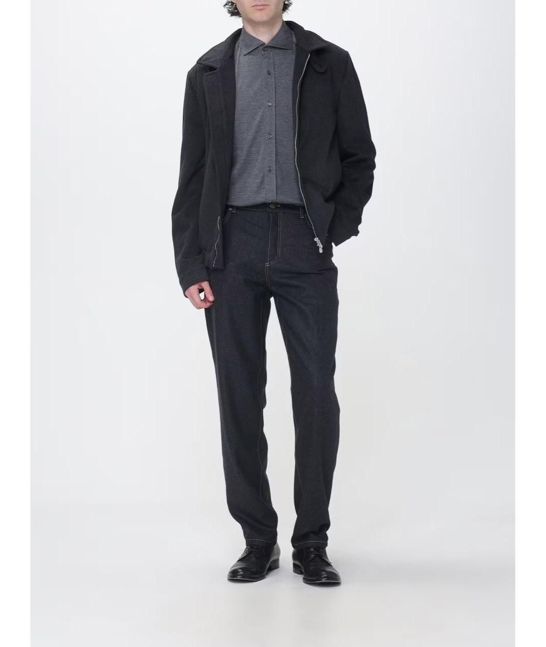 BRUNELLO CUCINELLI Серая шерстяная куртка, фото 6
