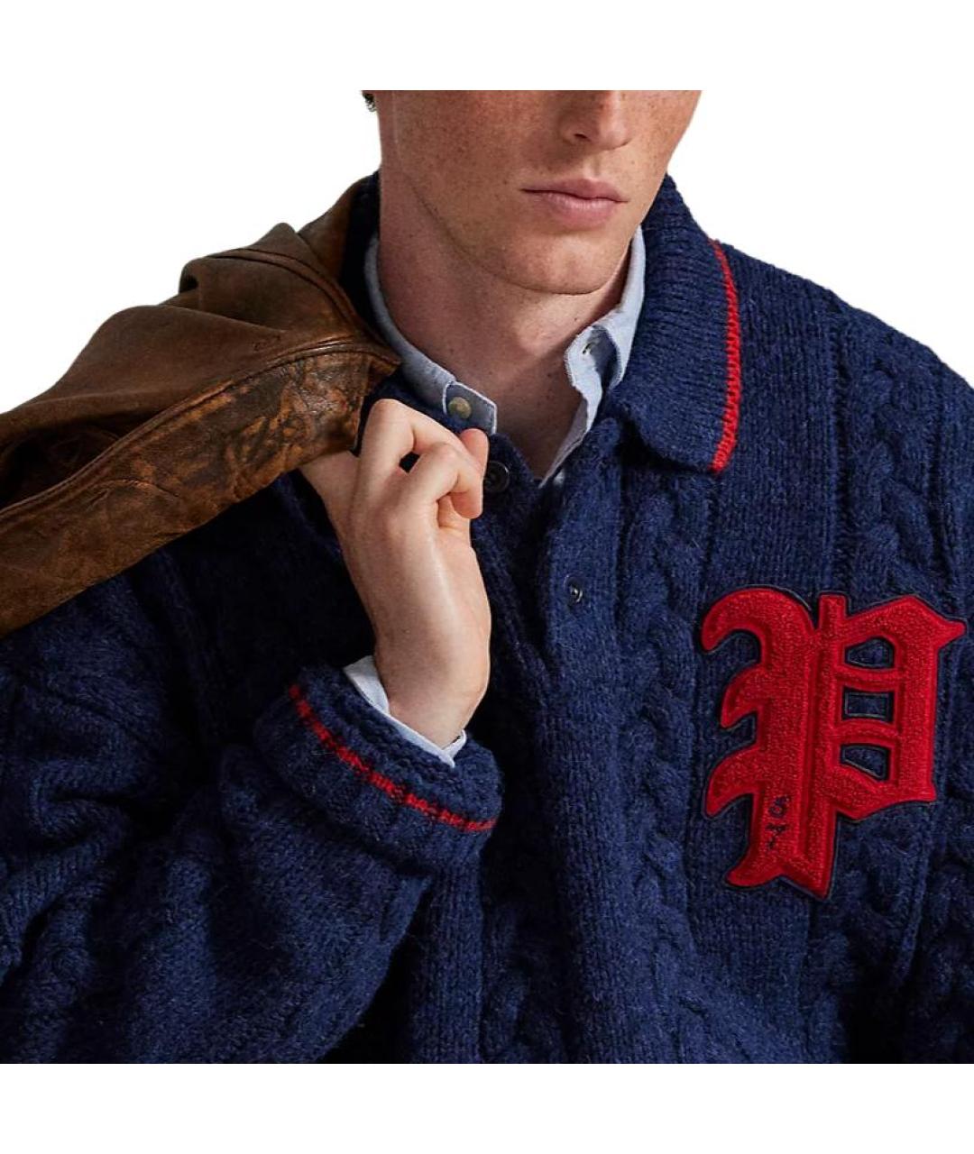 POLO RALPH LAUREN Темно-синий джемпер / свитер, фото 3