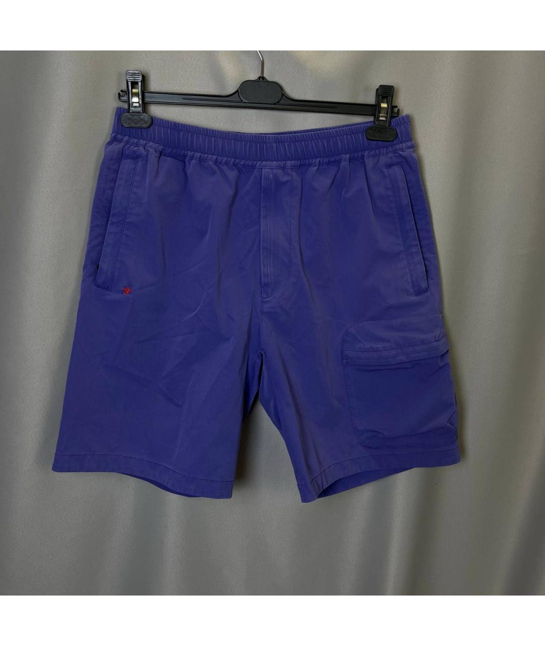 STONE ISLAND Синие шорты, фото 9