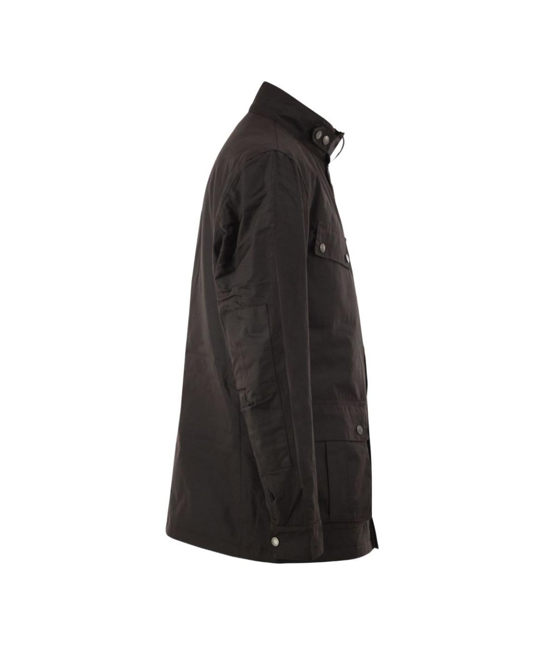 BARBOUR Коричневая хлопковая куртка, фото 3