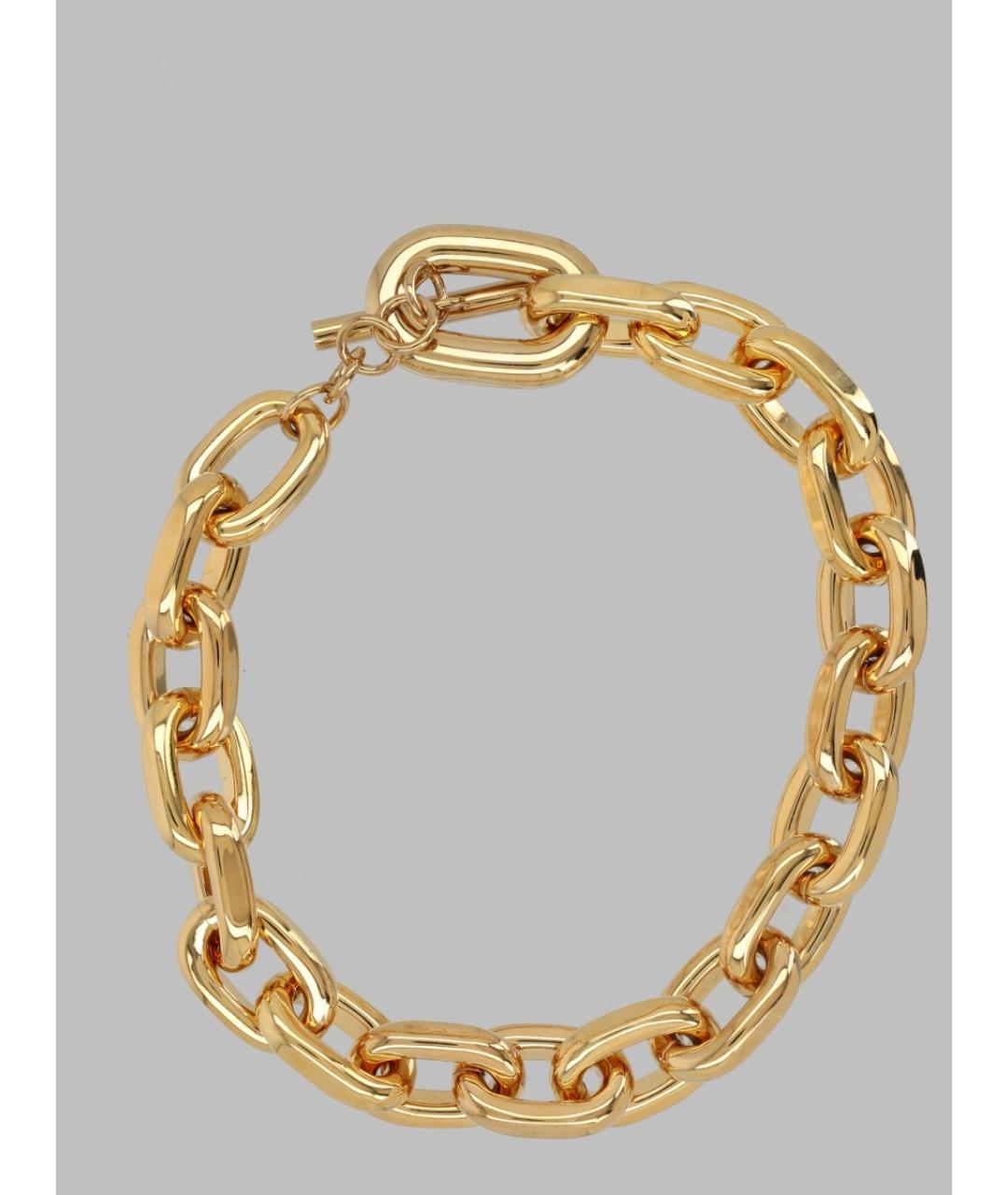 PACO RABANNE Золотой латунный чокер, фото 2