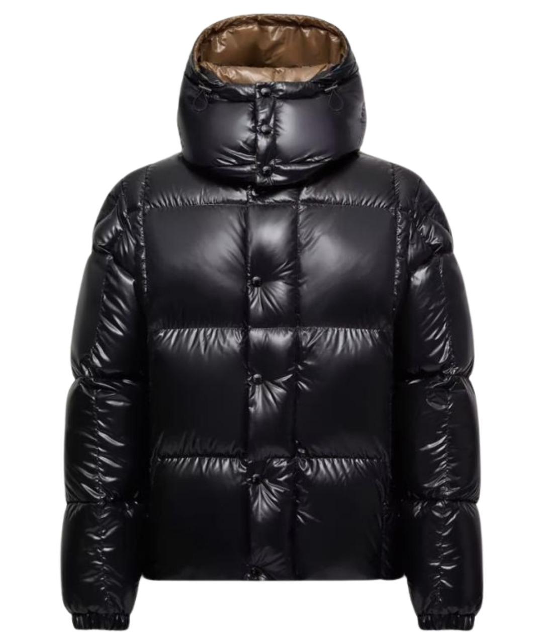 MONCLER Черная полиамидовая куртка, фото 1