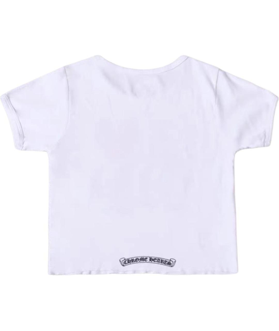 CHROME HEARTS Белая футболка, фото 2