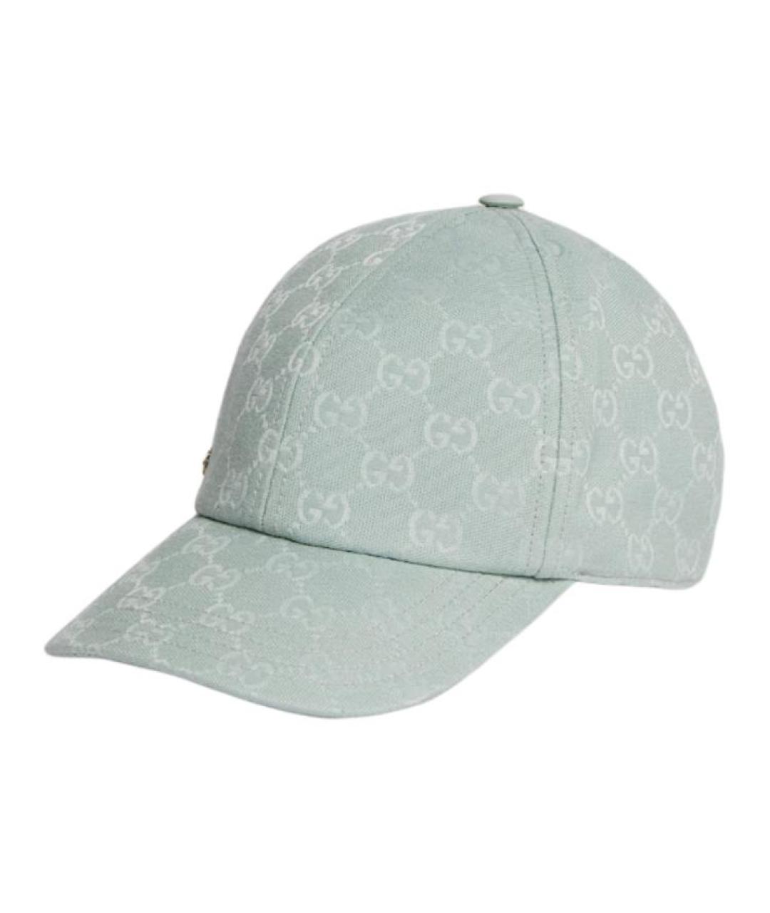 GUCCI Голубая кепка, фото 1