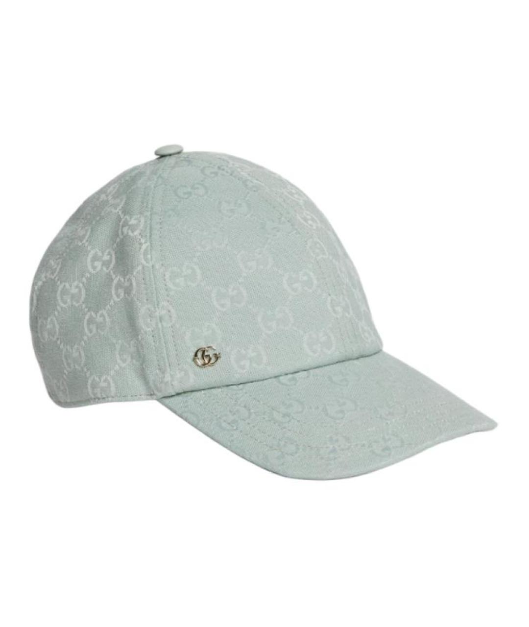GUCCI Голубая кепка, фото 3